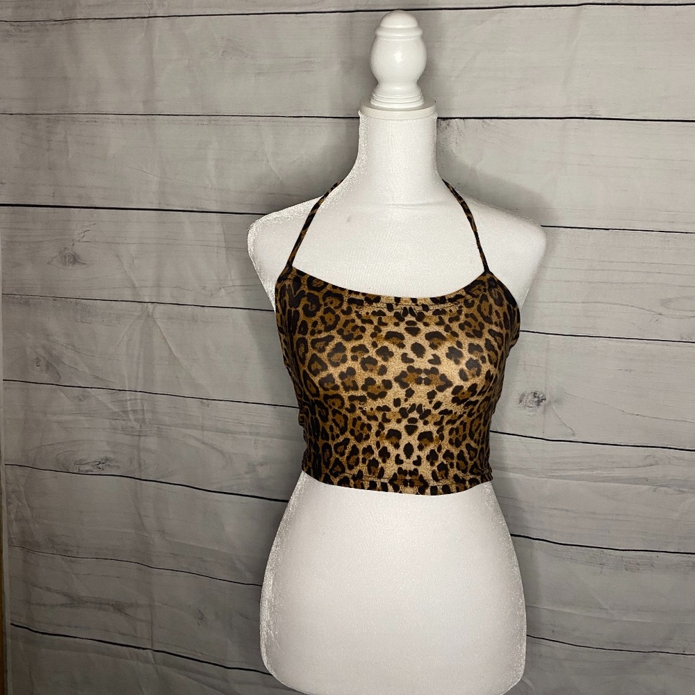 Cheetah Alter Top